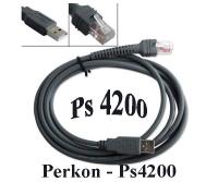 KABLO-PERKON (TIGER) PS4200+PS20 USB BARKOD OKUYUCU KABLOSU